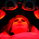 Illustration for article titled Beauty Rays Bombard A Woman's Face, While Her Mind Receives New Instructions